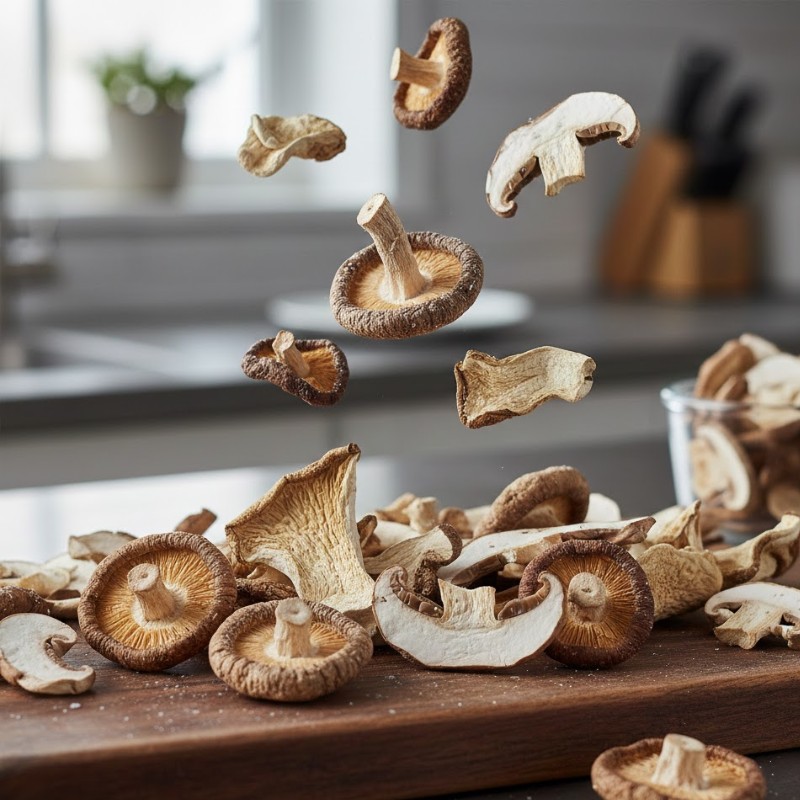 nấm hương sấy thăng hoa