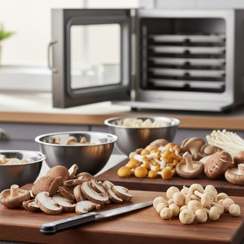 nấm hương sấy thăng hoa