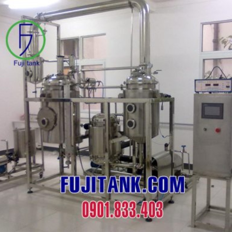 thiết bị chưng cất tinh dầu