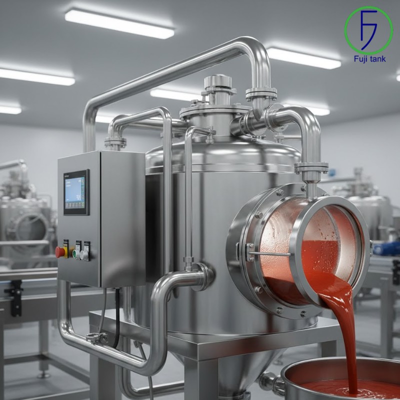 máy cô đặc nước sốt