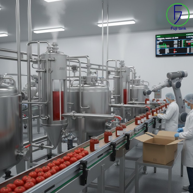 máy cô đặc nước sốt