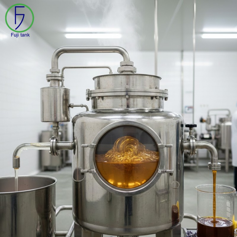 máy cô đặc tinh dầu