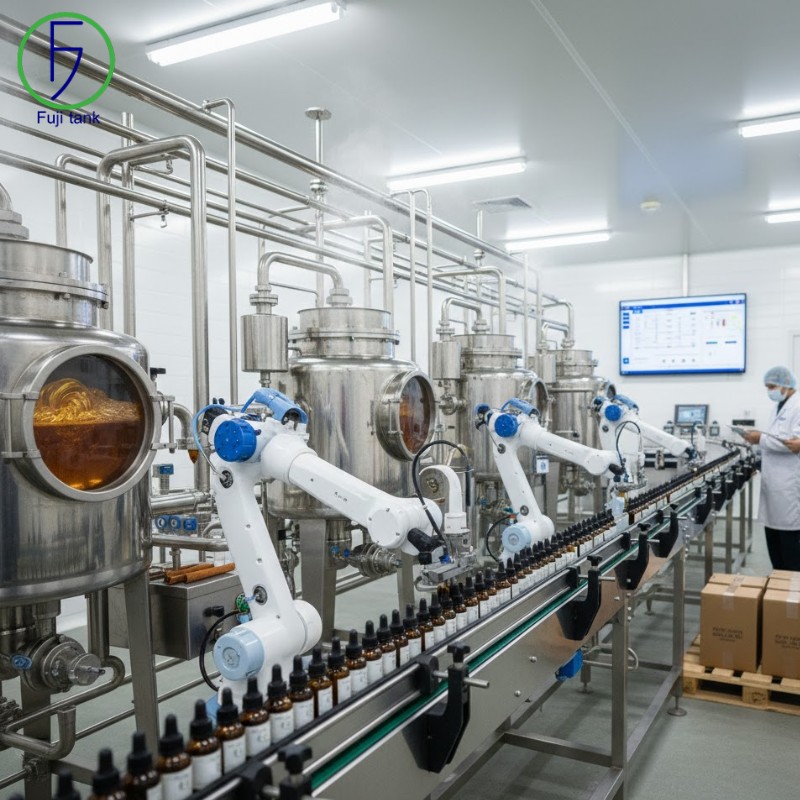 máy cô đặc tinh dầu