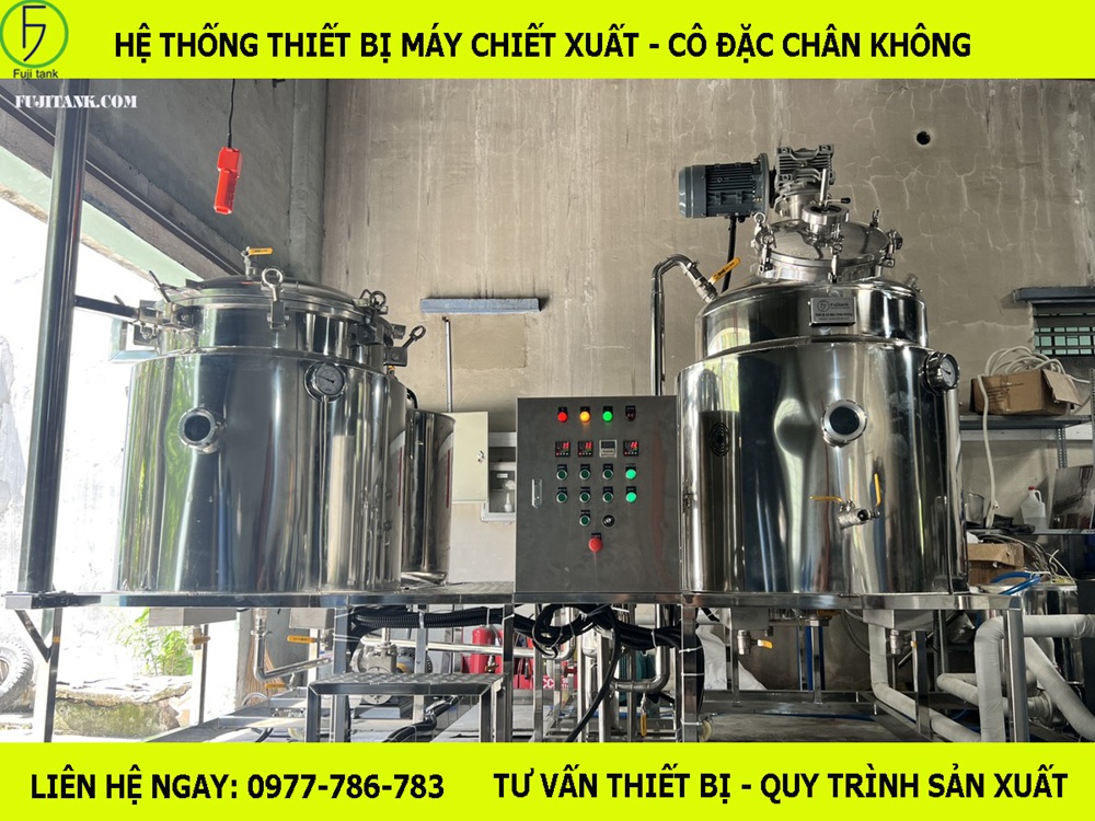 máy chiết xuất dược liệu