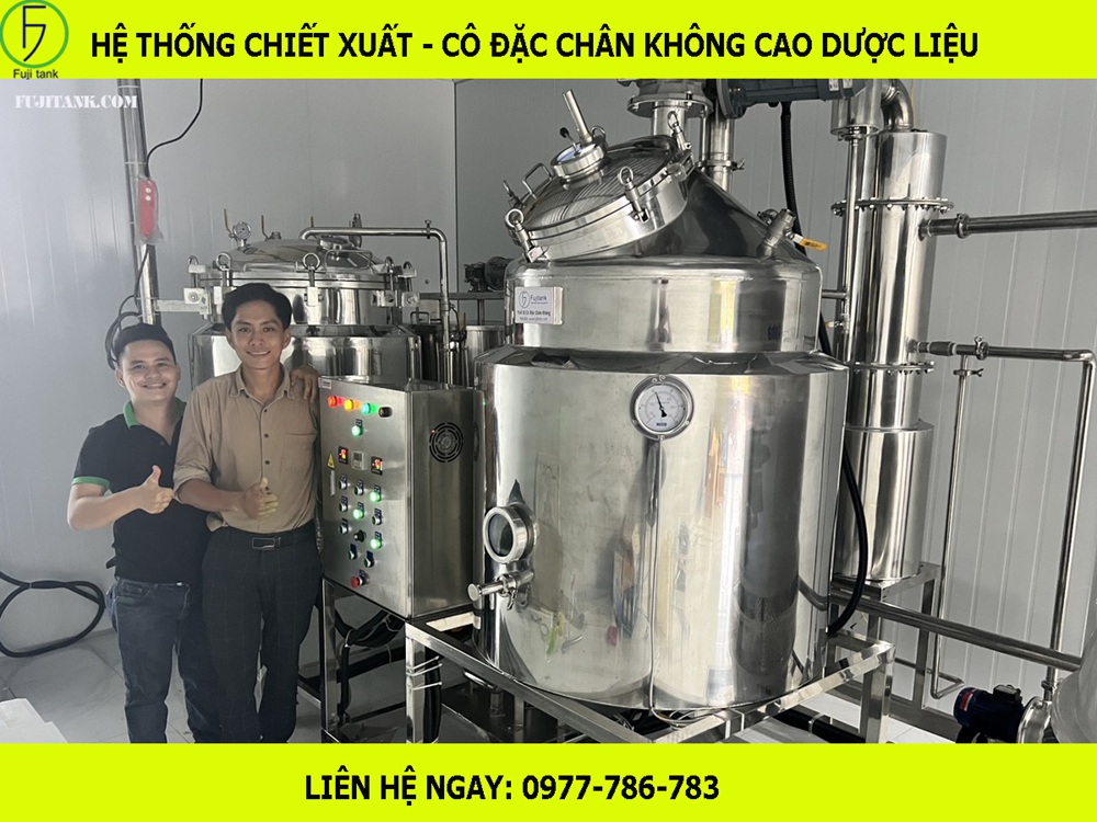 hệ thống chiết xuất dược liệu
