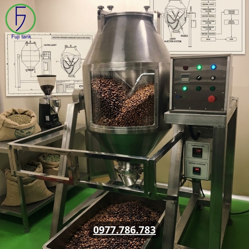 Máy trộn dạng trống 50kg