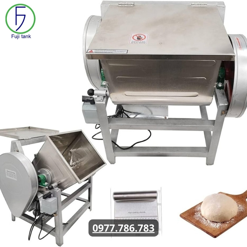 Máy trộn công nghiệp nằm ngang 50kg