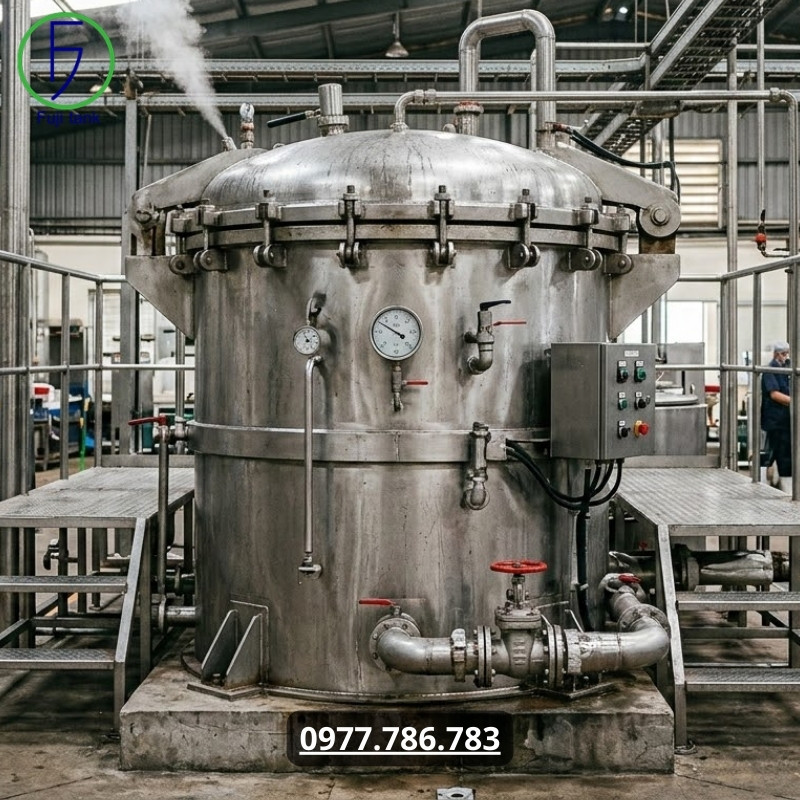 nồi áp suất công nghiệp 1000l