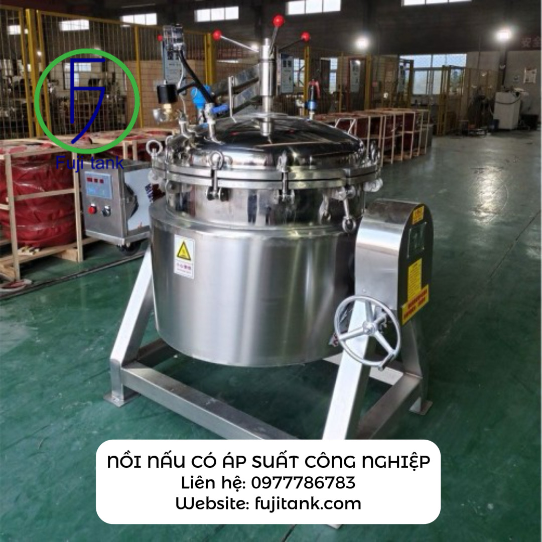 nồi nấu áp suất công nghiệp