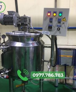 bồn khuấy gia nhiệt 100 lít