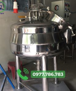 bồn khuấy gia nhiệt 100 lít