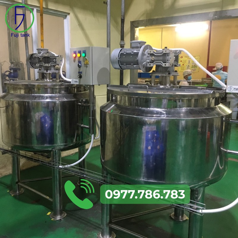 Bồn khuấy hóa chất 100 lít