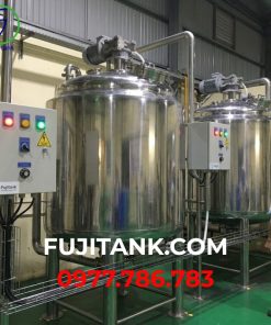 bồn khuấy gia nhiệt 2000l