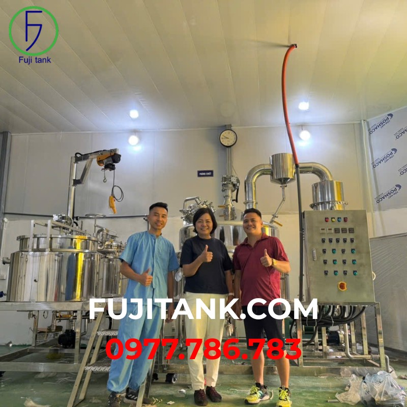 Hệ thống cô đặc dược liệu chân không